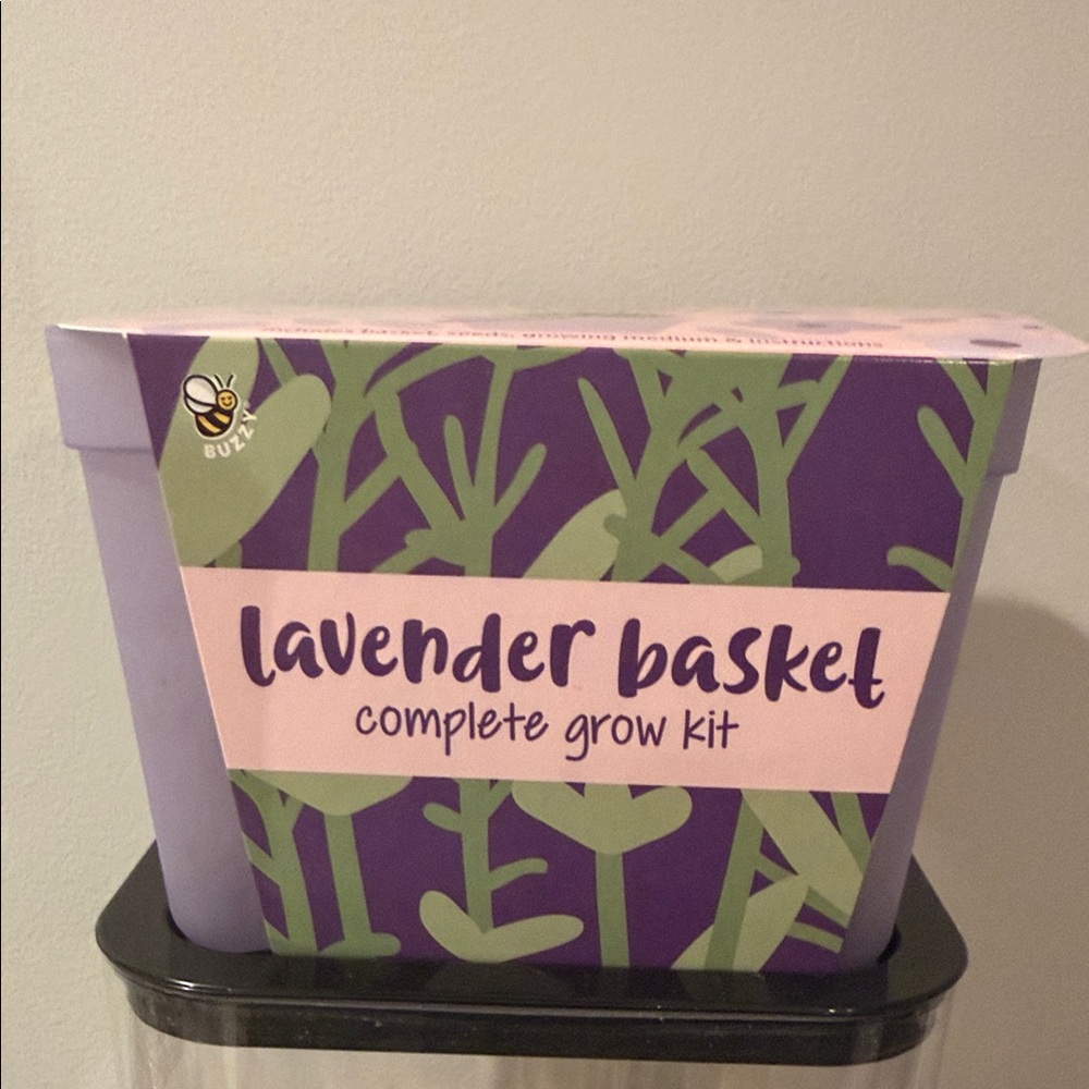 Lavender Basket Complete Grow Kit